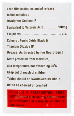 Divalnol 500 Tablet 10 Divalnol 500 Tablet 10
