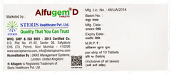 Alfugem D Tablet 10 Alfugem D Tablet 10