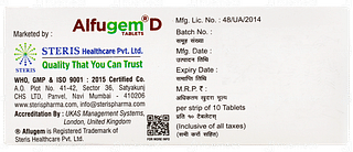 Alfugem D Tablet 10
