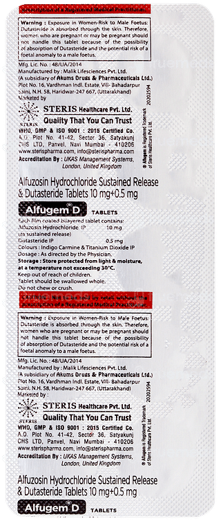Alfugem D Tablet 10