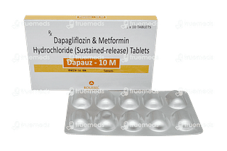 Dapauz M 10/500 MG Tablet Sr 10