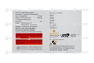 Dapauz M 10/500 MG Tablet Sr 10