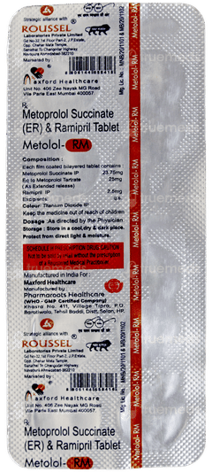 Metolol Rm Tablet 10