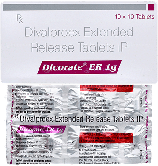 Dicorate Er 1g Tablet 10