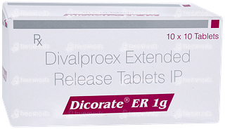 Dicorate Er 1g Tablet 10