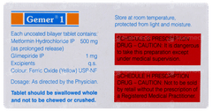 Gemer 1 Tablet 15