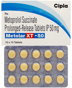 Metolar Xt 50 Tablet 15