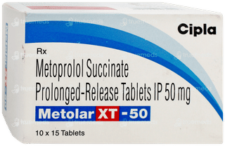 Metolar Xt 50 Tablet 15