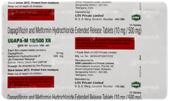 Udapa M 10/500 Xr Tablet 10