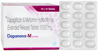 Dapanova M 10/500 Tablet 15