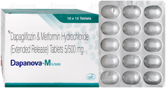 Dapanova M 5/500 Tablet 15