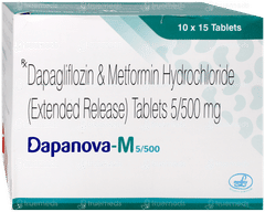Dapanova M 5/500 Tablet 15 Dapanova M 5/500 Tablet 15