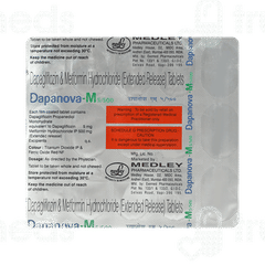 Dapanova M 5/500 Tablet 15