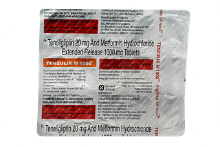 Tenzulix M 20/1000 MG Tablet Er 15