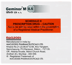 Geminor M 0.5 Tablet 15