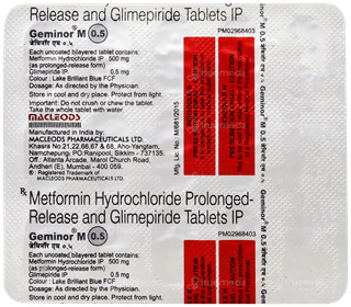 Geminor M 0.5 Tablet 15