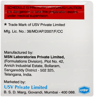 Udapa M 10/1000 Xr Tablet 10