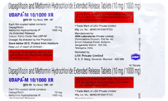 Udapa M 10/1000 Xr Tablet 10