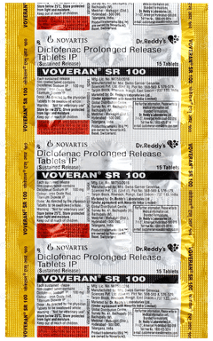 Voveran Sr 100 Tablet 15 Voveran Sr 100 Tablet 15