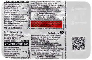 Voveran Sr 100 Tablet 15