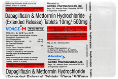 Voage M 10mg/500mg Tablet 10 Voage M 10mg/500mg Tablet 10
