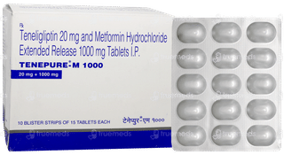 Tenepure M 1000 Tablet 15