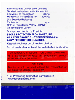 Tenepure M 1000 Tablet 15 Tenepure M 1000 Tablet 15