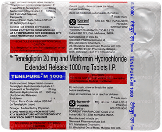 Tenepure M 1000 Tablet 15