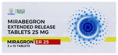 Miragron Er 25 Tablet 10 Miragron Er 25 Tablet 10