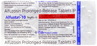 Alfustat 10 Tablet 10