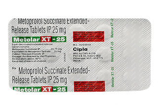 Metolar Xt 25 MG Tablet Er 15