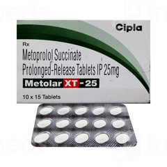 Metolar Xt 25 Tablet 15 Metolar Xt 25 Tablet 15