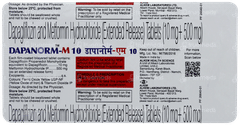 Dapanorm M 10 Tablet 10