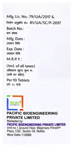 Metrofic Xl 50 Tablet 10