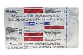 Met Xl 3d 25/6.25 Tablet 10