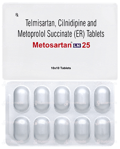 Metosartan Ln 25 Tablet 10