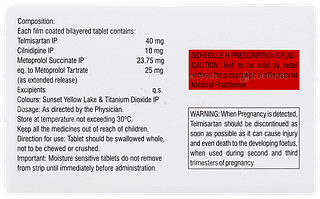 Metosartan Ln 25 Tablet 10