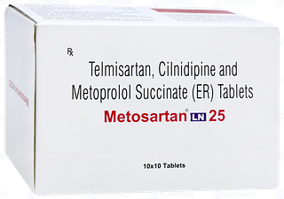 Metosartan Ln 25 Tablet 10