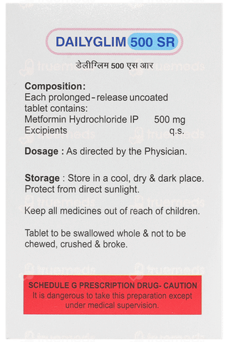 Dailyglim 500 Sr Tablet 15