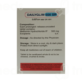 Dailyglim 500 Sr Tablet 15