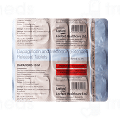 Dapaford 10 M Tablet 10 Dapaford 10 M Tablet 10