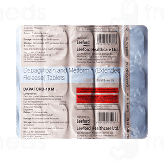 Dapaford 10 M Tablet 10