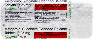Aclomet Xl 25 Tablet 10