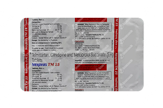 Nexovas Tm 25 MG Tablet Er 10