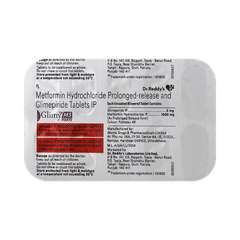 Glimy M Forte 3/1000 MG Tablet Pr 10