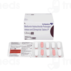 Glimy M Forte 3/1000 MG Tablet Pr 10