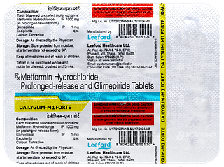 Dailyglim M 1 Forte Tablet 10