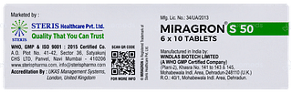 Miragron S 50 Tablet 10