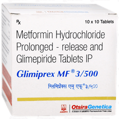 Glimiprex Mf 3/500 Tablet 10 Glimiprex Mf 3/500 Tablet 10