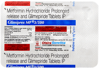 Glimiprex Mf 3/500 Tablet 10
